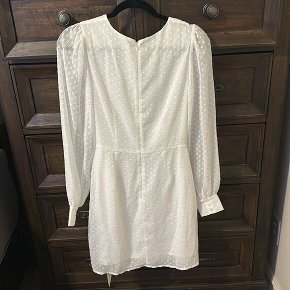 NWT Yumi Kim Swiss Dot White Dress - Picture 6 of 7